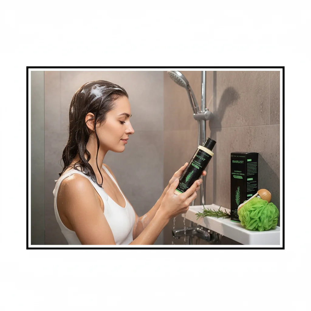 Rosemary Shampoo Hair Growth Deep Cleansing Scalp Anti Dandruff Oil Control Strengthening Root Nourish Hair Volumizing Shampoo