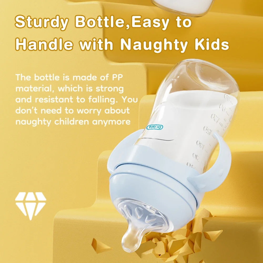 2025 New 150/240/330ML Anti-Choke Baby Bottle Newborn PP Bottles Anti-flatulence Milk Feeding Bottles Infant BPA Free