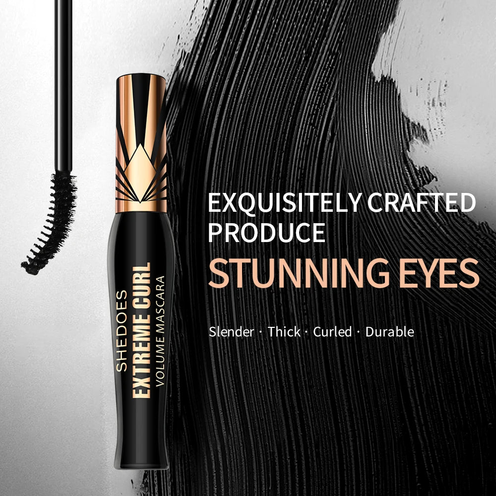 Thick Curly Mascara, Lightweight Waterproof, Anti Smudge and Durable Mascara
