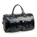 PU Leather brand men Business Travel luggage bag business Waterproof Large Convertible 2-in-1 Hanging Luggage Duffel Suit Bag