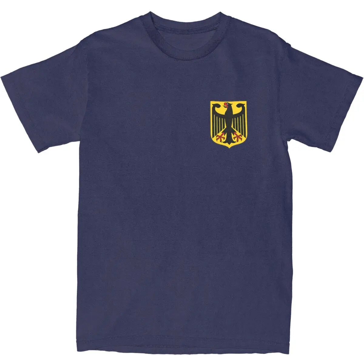 Germany Flag T-Shirt Male Y2K Casual Cotton T-Shirts Summer O Neck Hip Hop Tee Shirt Casual Plus Size Tops