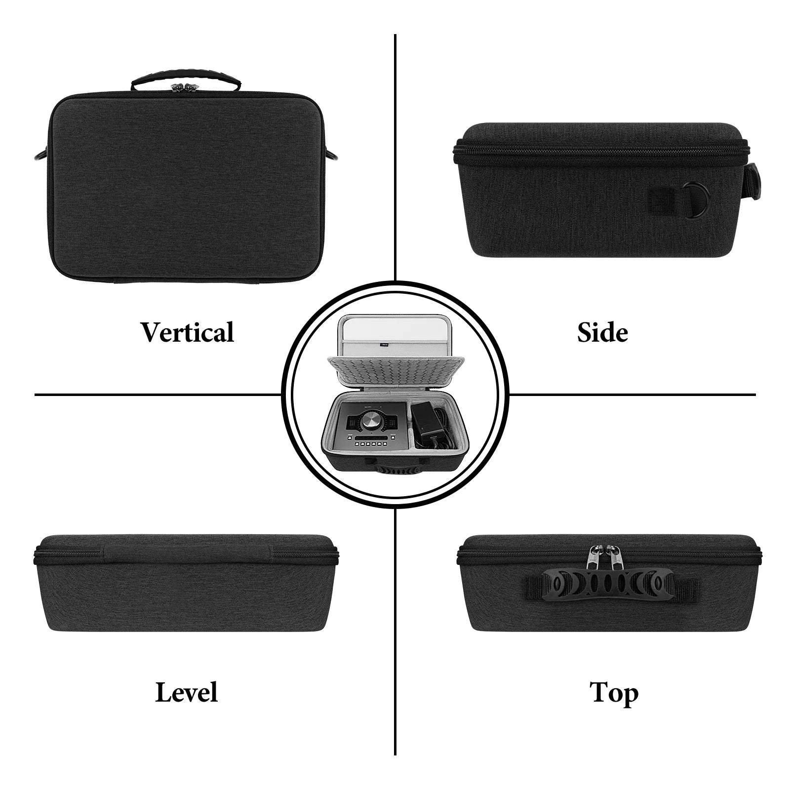 Geekria Audio Interface Carrying Case, Compatible with Universal Audio Apollo Twin X DUO/Apollo Twin X DUO Gen 2