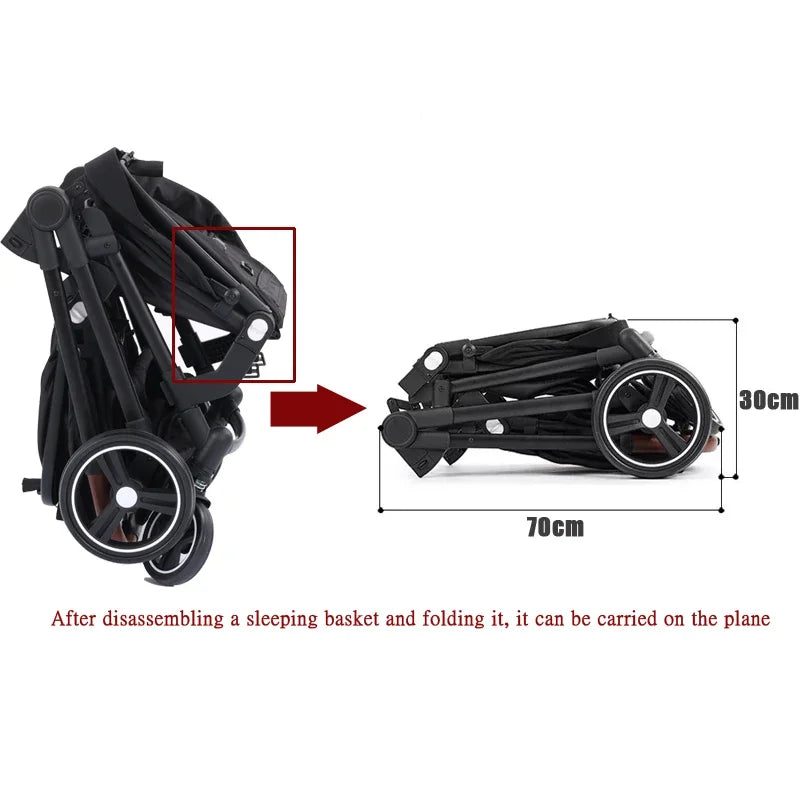 2025 New Foldable, Multifunctional Twin Stroller That Can Be Disassembled Into A Lightweight Baby Bike. Shipping Within The EU