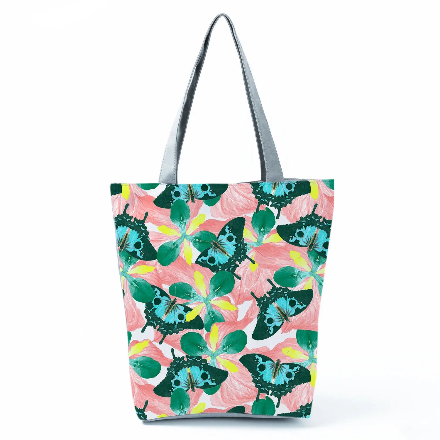 Women's Handbags Butterfly Elegant Print Harajuku Large Capacity Shopping Bag Beautiful Practical Tote Travel Beach Shoulder Bag