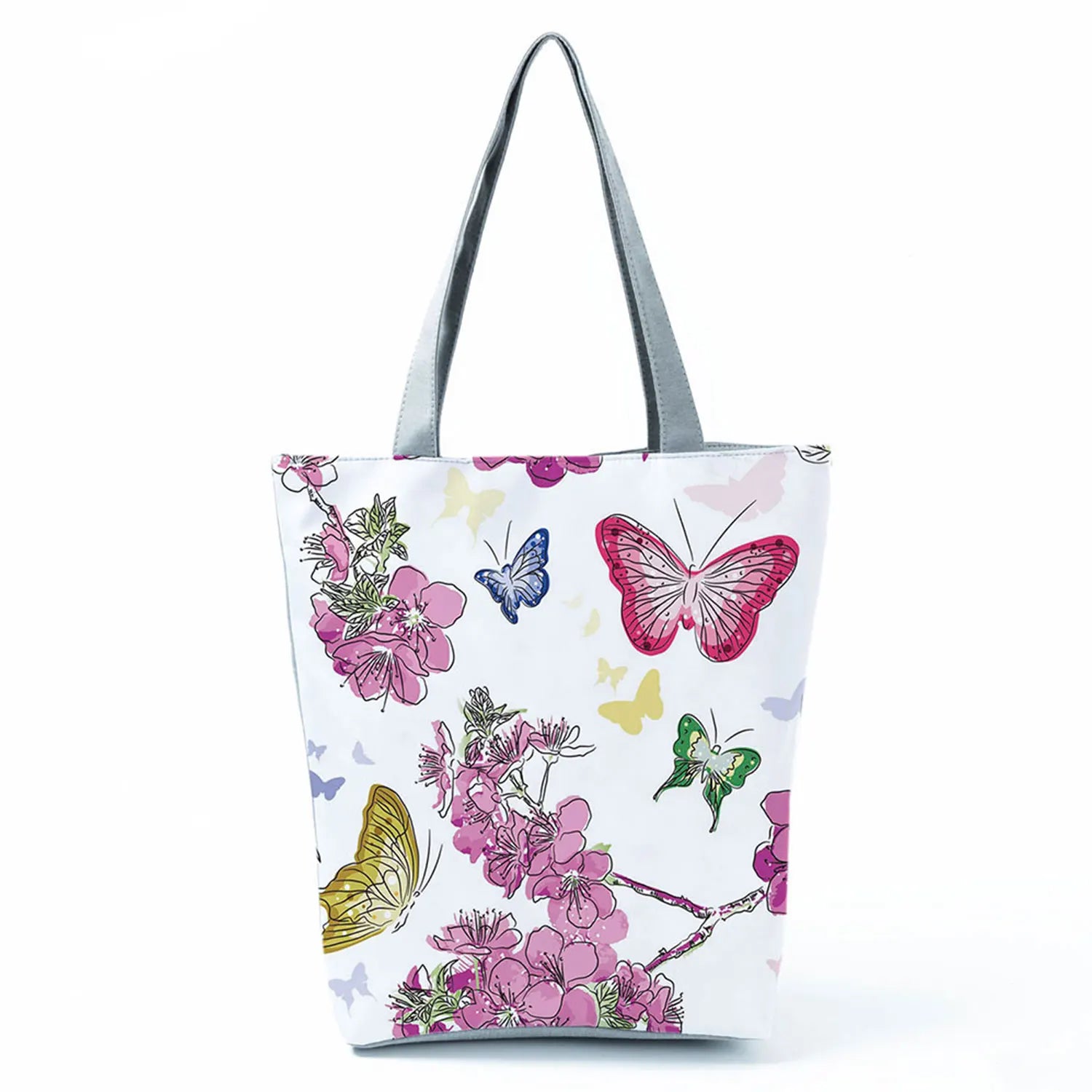 Women's Handbags Butterfly Elegant Print Harajuku Large Capacity Shopping Bag Beautiful Practical Tote Travel Beach Shoulder Bag