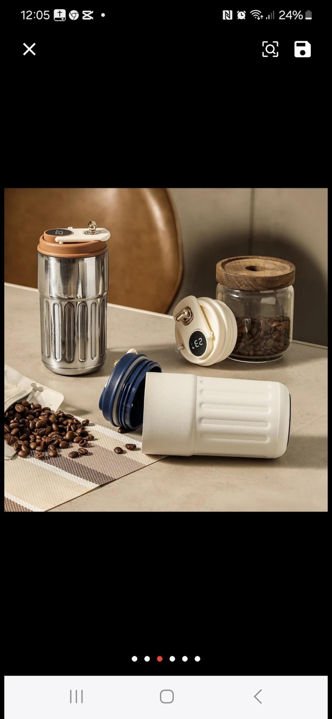 Coffee Cup mug flask vacuum coffee