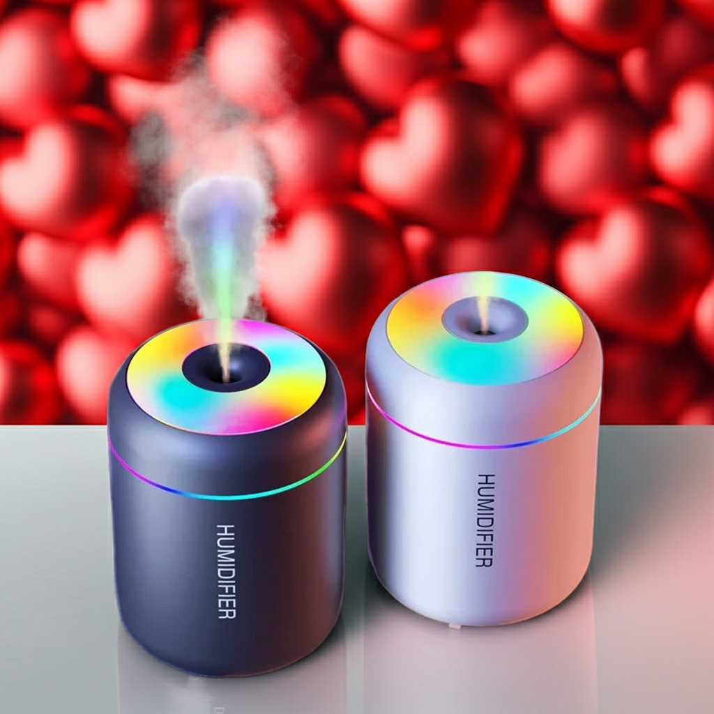180ML Mini Air Humidifier USB Electric Aroma Diffuser Essential Oil Purifier Aromatherapy Mist Maker Lights For Car Home Bedroom